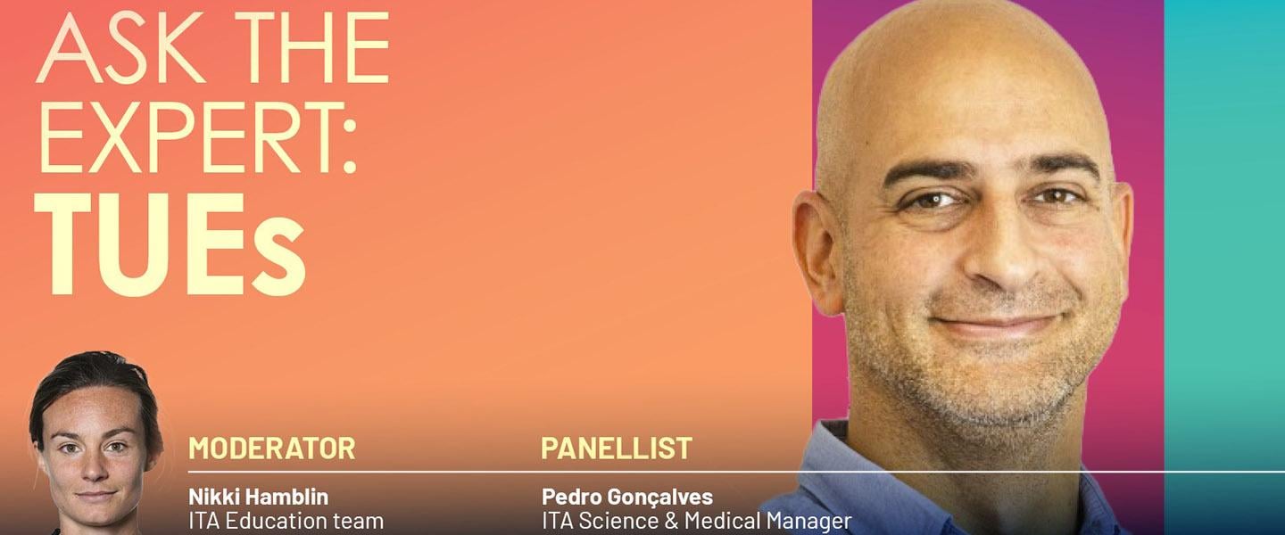 ITA to host webinar on Therapeutic Use Exemptions on 31 March