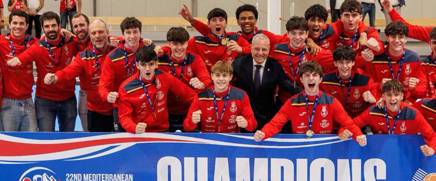 Dramatic comeback sees Spain lift title at the 22nd Mediterranean Handball Confederation’s Men’s Championship