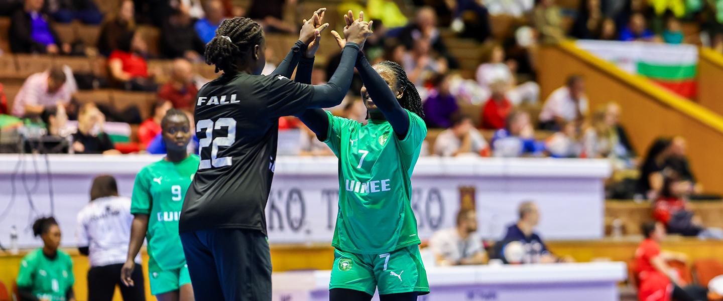 Guinea take control in both the junior and youth categories at the Women’s Intercontinental Phase of the IHF Trophy