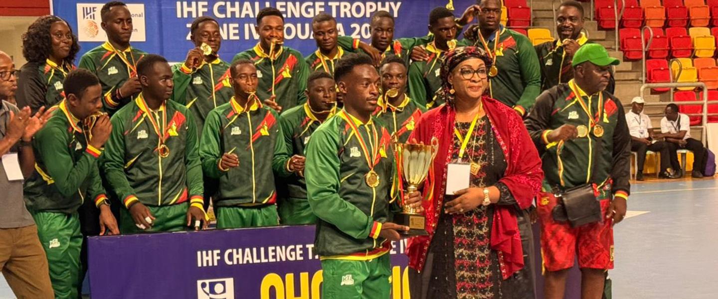 Flawless Cameroon take both titles in the IHF Trophy Africa Zone IV