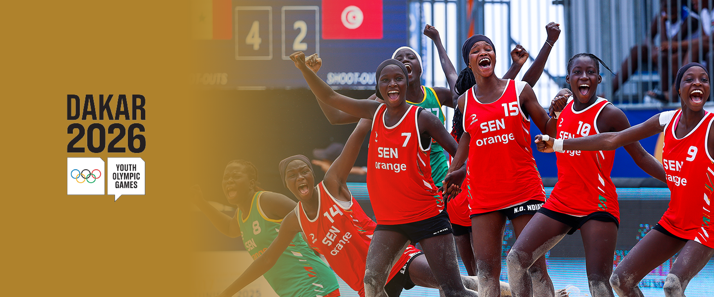 Beach handball teams confirmed for Dakar 2026 Youth Olympic Games