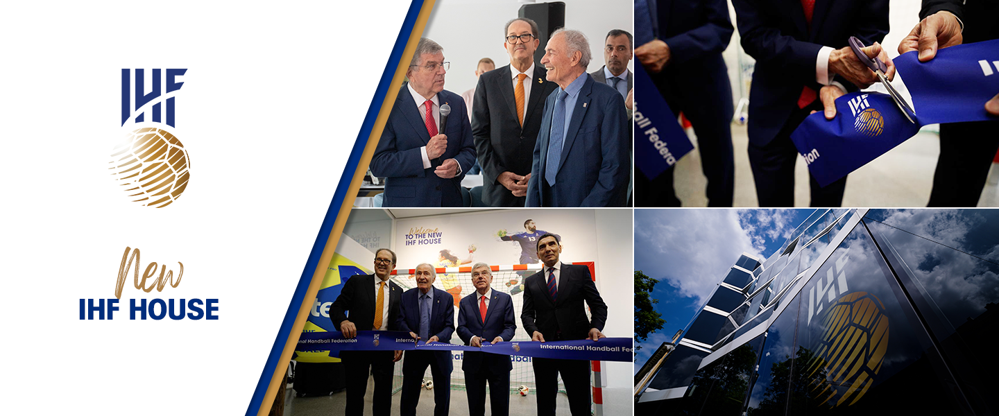 A new home for handball: IHF officially opens its new headquarters in Basel