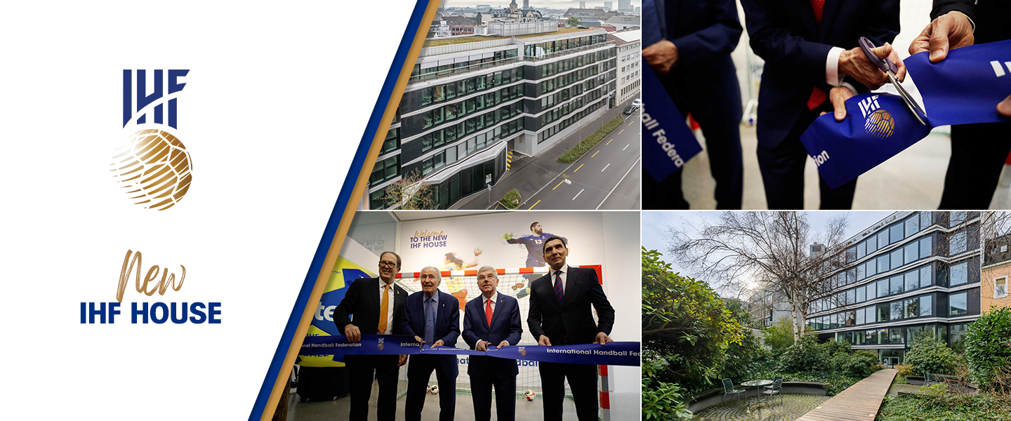 A new home for handball: IHF officially opens its new headquarters in Basel