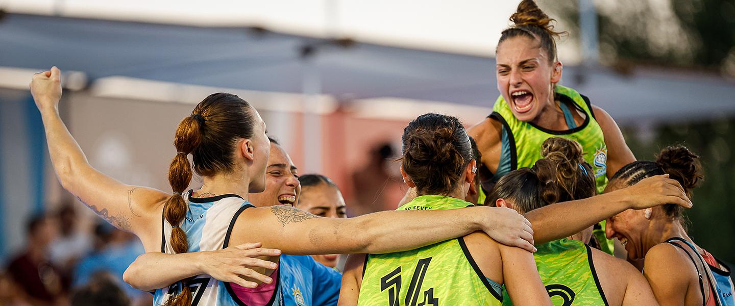 Argentina women, Germany men are Beach Handball World Champions