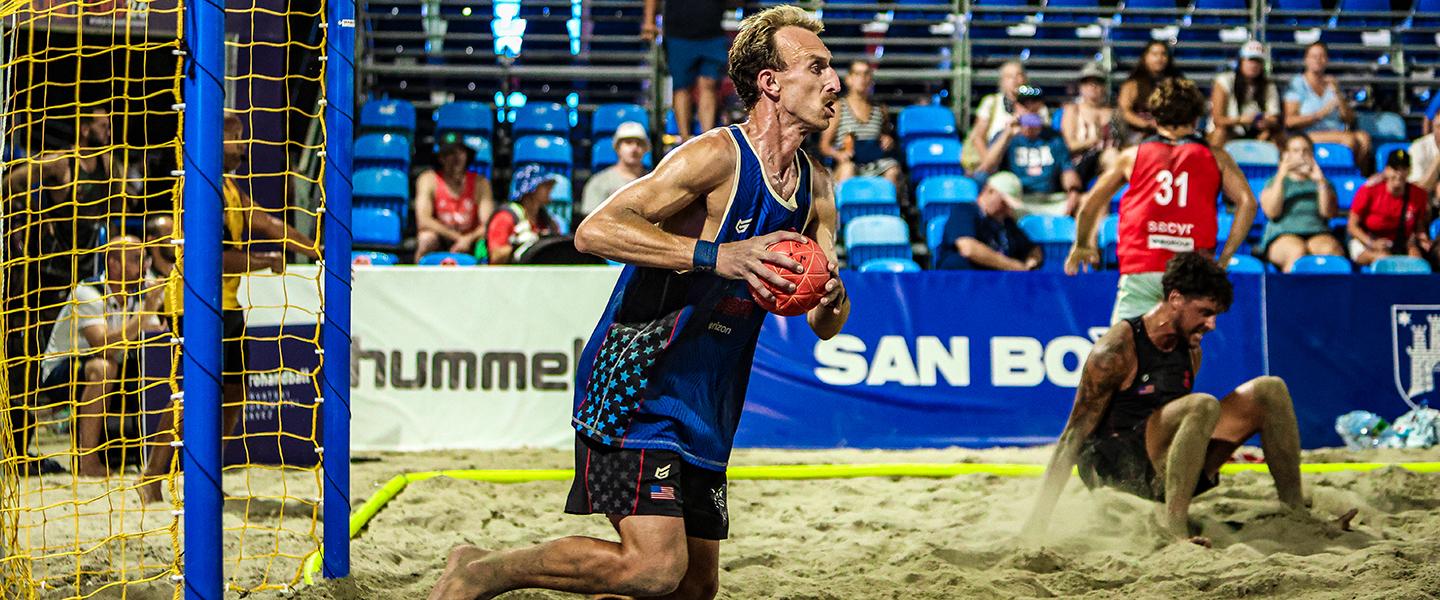 ‘Beach handball can change the world’ – USA’s Cook hoping to scale new heights with America