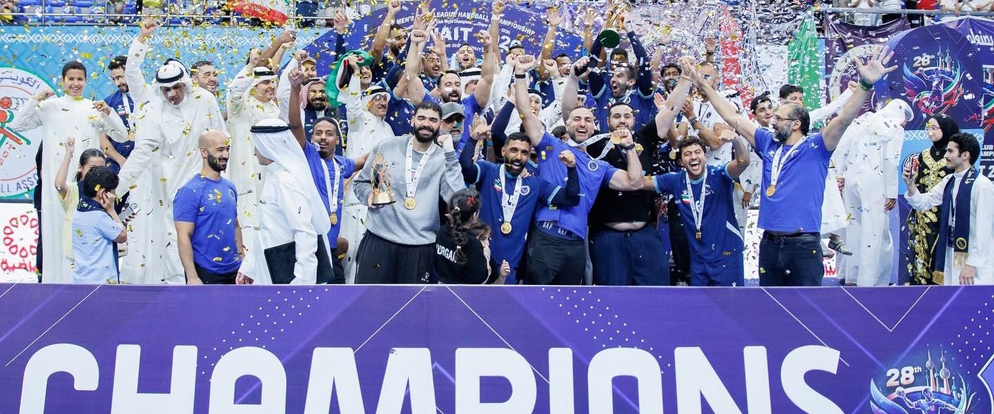 Historic win for Burgan as back-to-back comebacks help seal 2026 AHF Asian Men’s Club League Handball Championship title