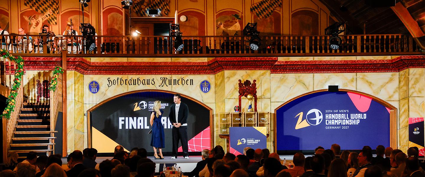 Draw in Munich sets stage for 2027 IHF Men’s World Championship