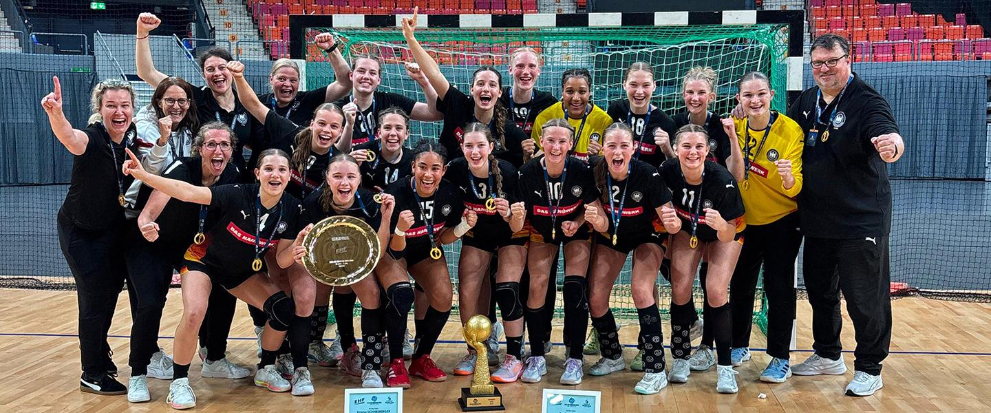 Germany seal W16 European Open title, qualify for 2026 IHF Women's Under-16 World Championship