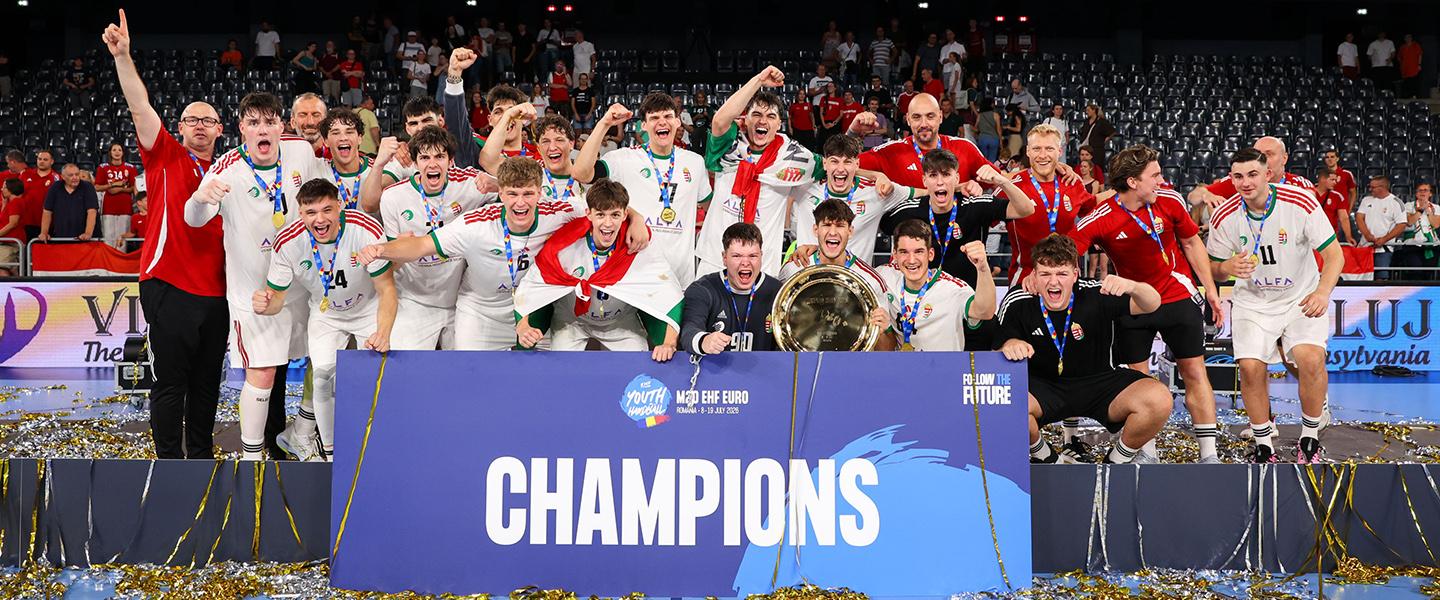 Ruthless Hungary earn maiden title at the M20 EHF EURO