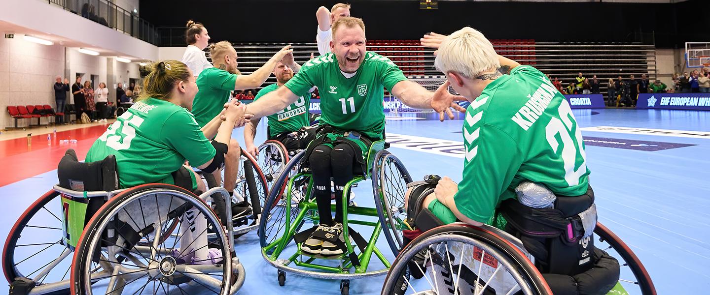 "Genius is in simplicity": Lithuania, the team that came from nowhere, gets ready for the IHF Wheelchair Handball World Championship