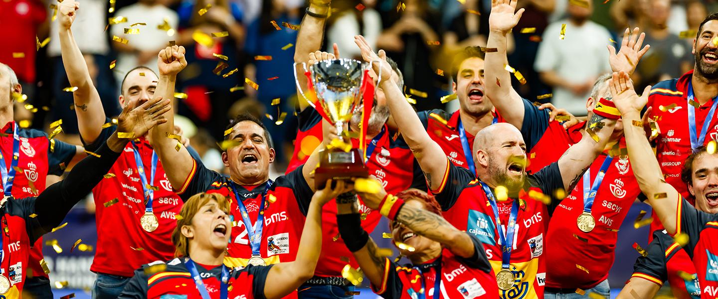 Hosts Spain crowned champions after dramatic final against Japan at 2026 IHF Wheelchair Handball World Championship