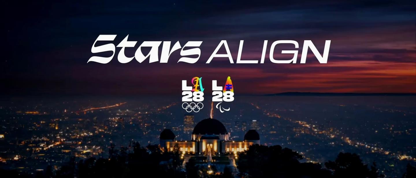‘Stars Align’ as LA28 unveils slogan for Olympic and Paralympic Games