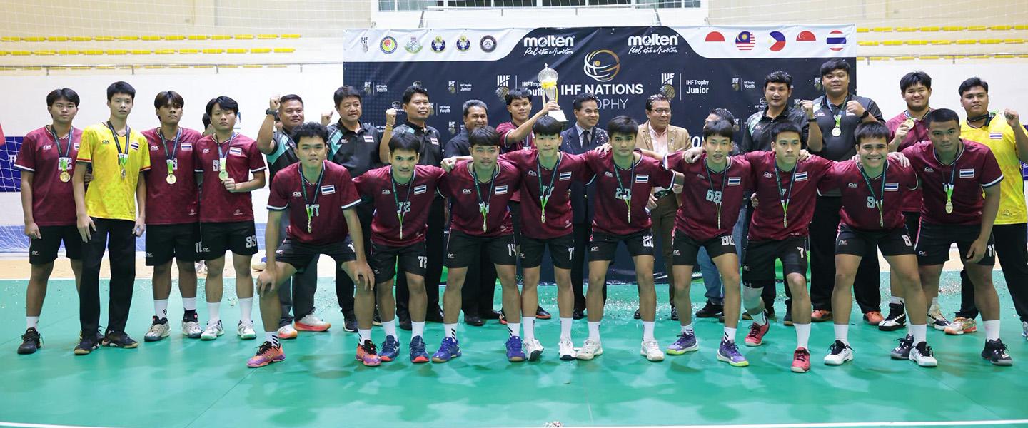 Hosts Thailand win both titles at the Men’s IHF Trophy - Asia Zone IB