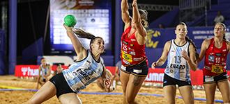 2025 IHF Beach Handball Global Tour: Finals – Day 1 Review: Argentina impressive in Brazil
