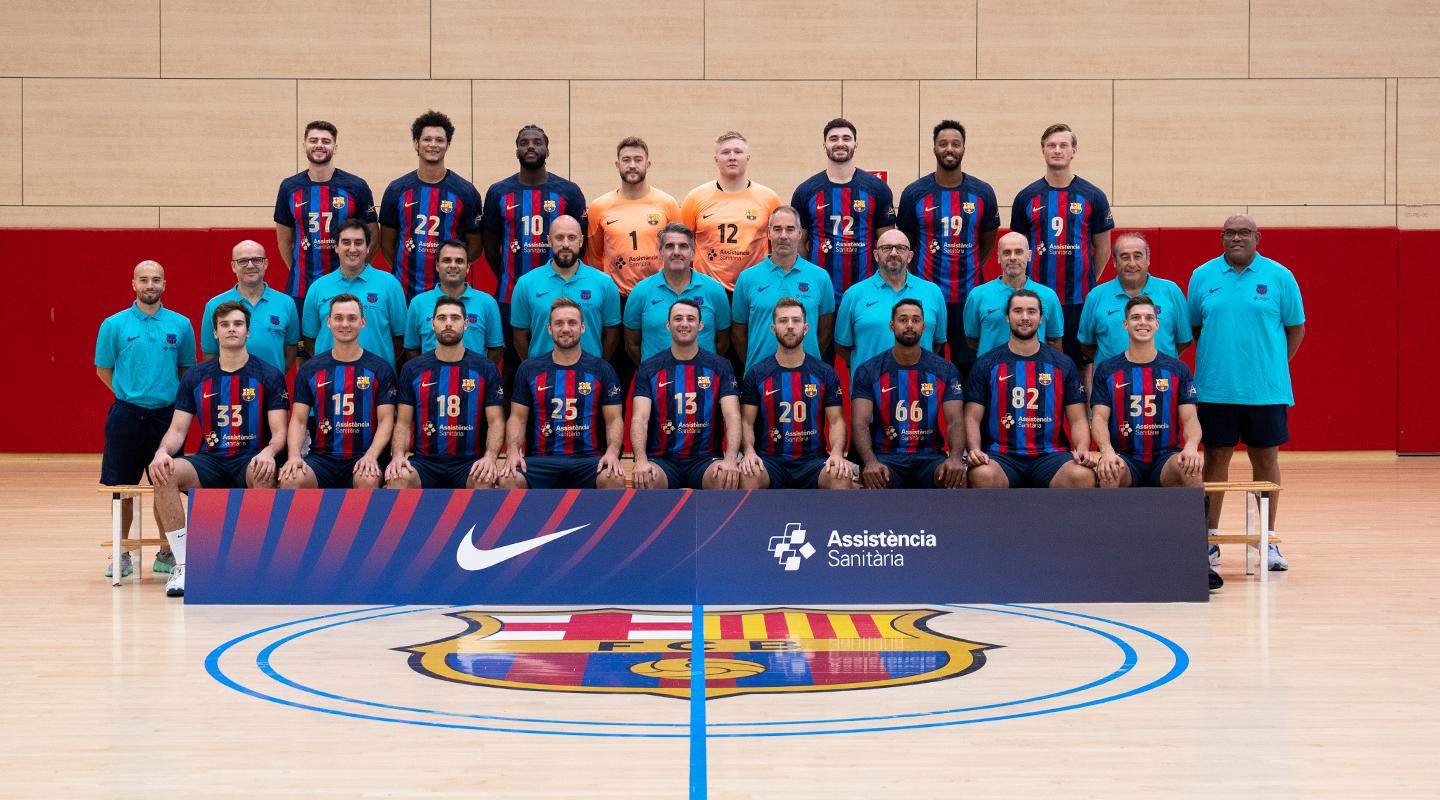 Dominick Rice Fc Barcelona Handball Squad
